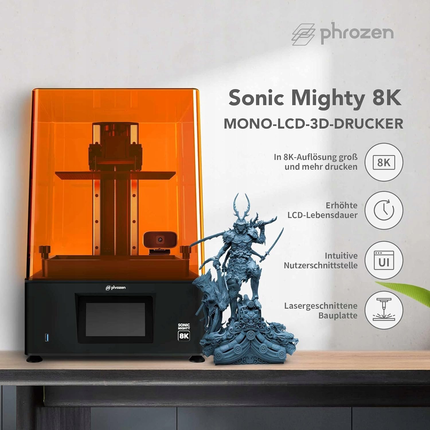 фото 3D-принтер Phrozen Sonic Mighty 8K