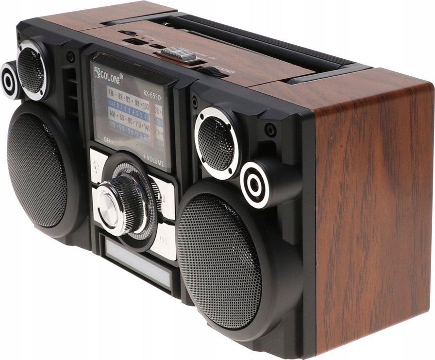 фото Радіоприймач Yermos Solarne Black (4365)