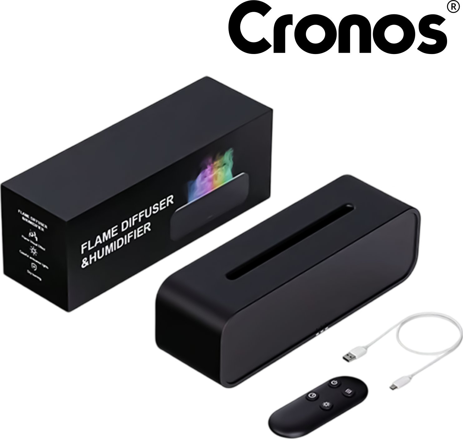 фото Зволожувач повітря Cronos A5 RGB Black