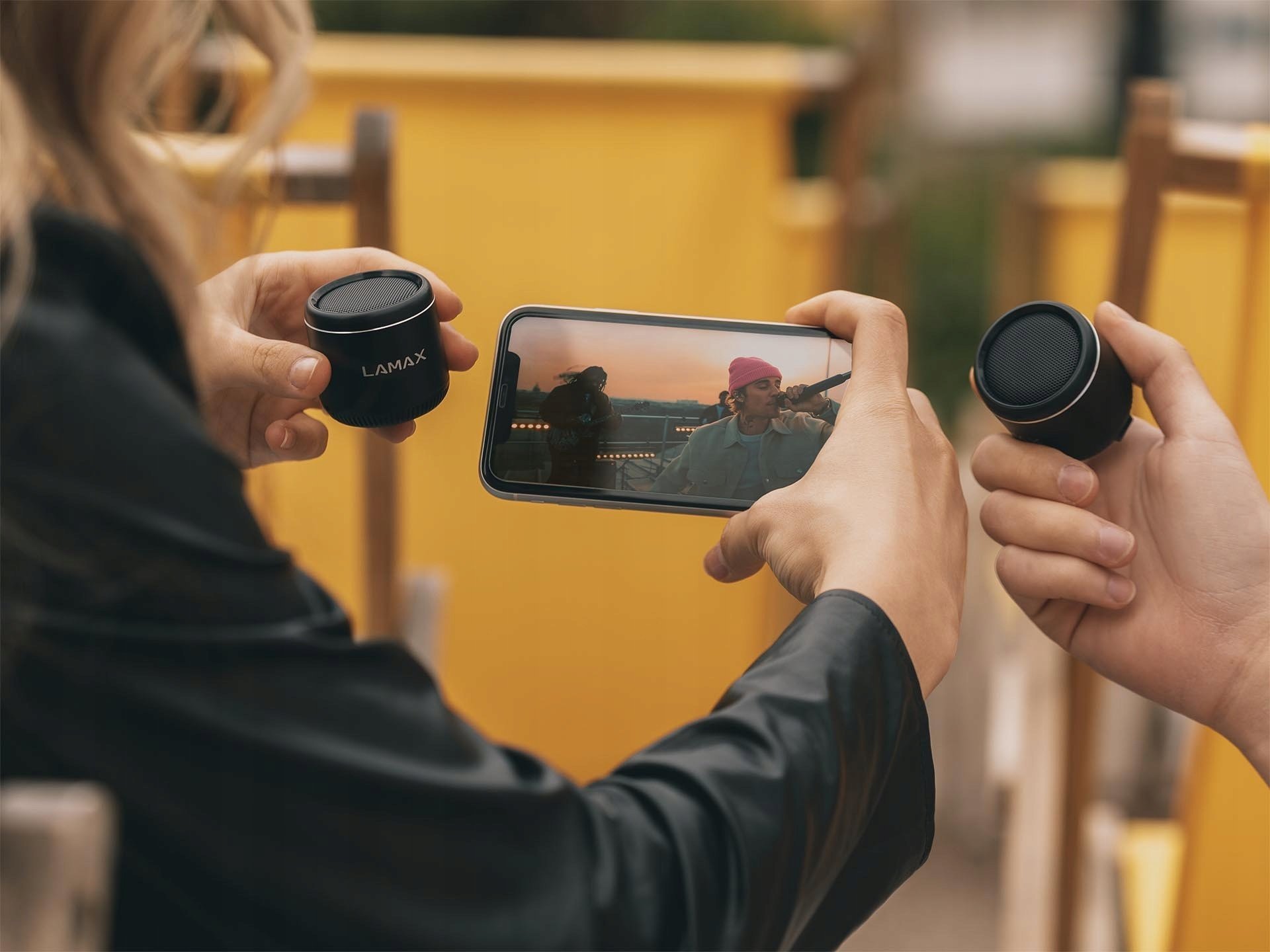 фото Портативна колонка Lamax Sphere2 Mini Black