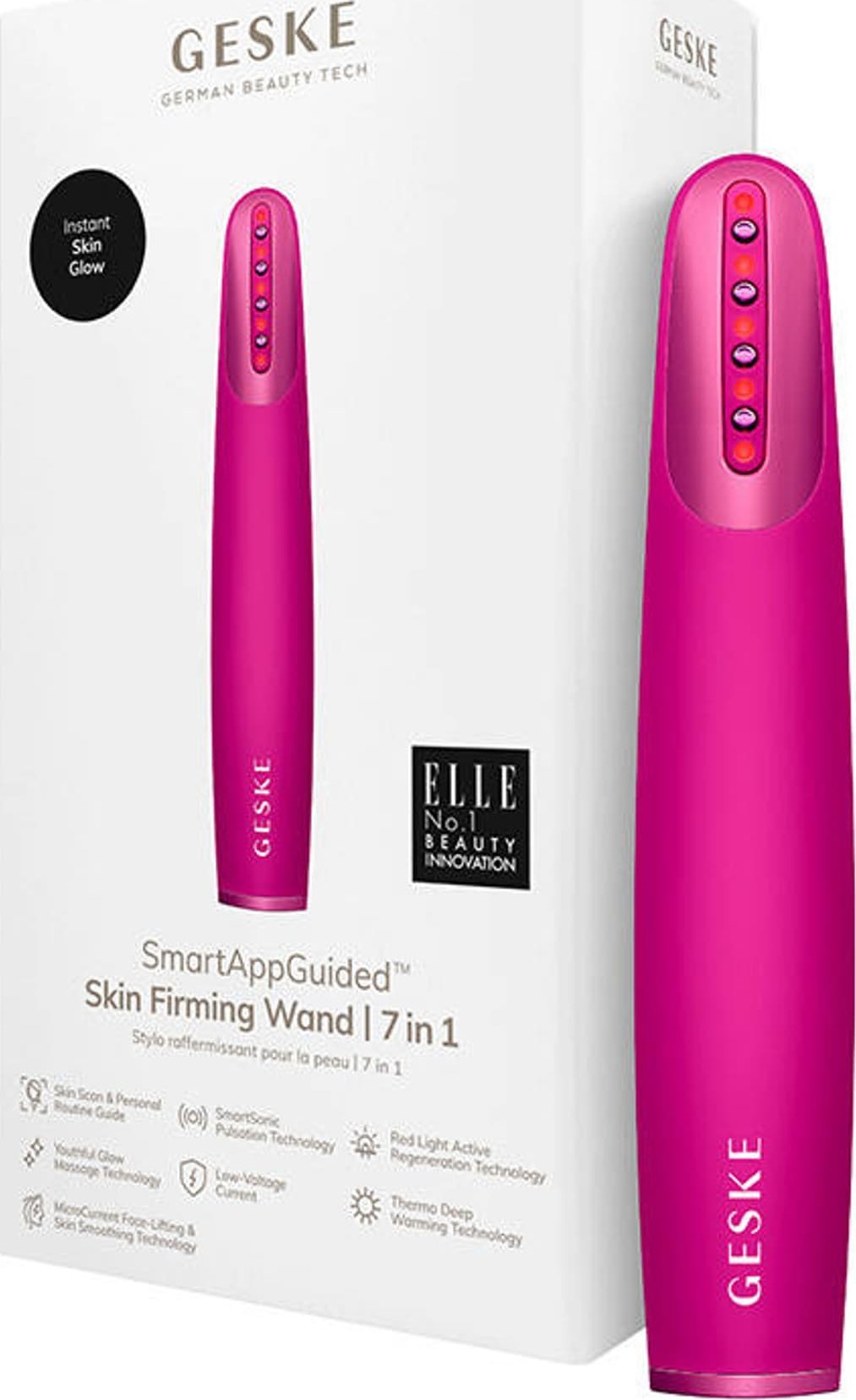 фото Тример для обличчя Geske Skin Firming Wand 7 in 1 Magneta (GK000067MG01)