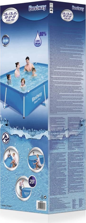 фото Басейн каркасний Bestway 56403