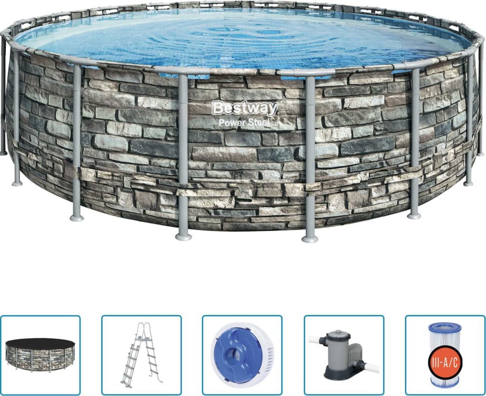 фото Басейн каркасний Bestway 56886