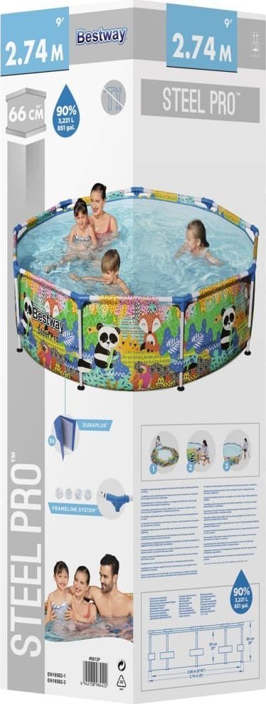 фото Басейн каркасний Bestway 5612F