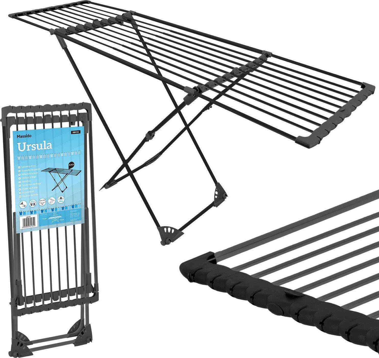 фото Підлогова сушилка для білизни Massido 688102