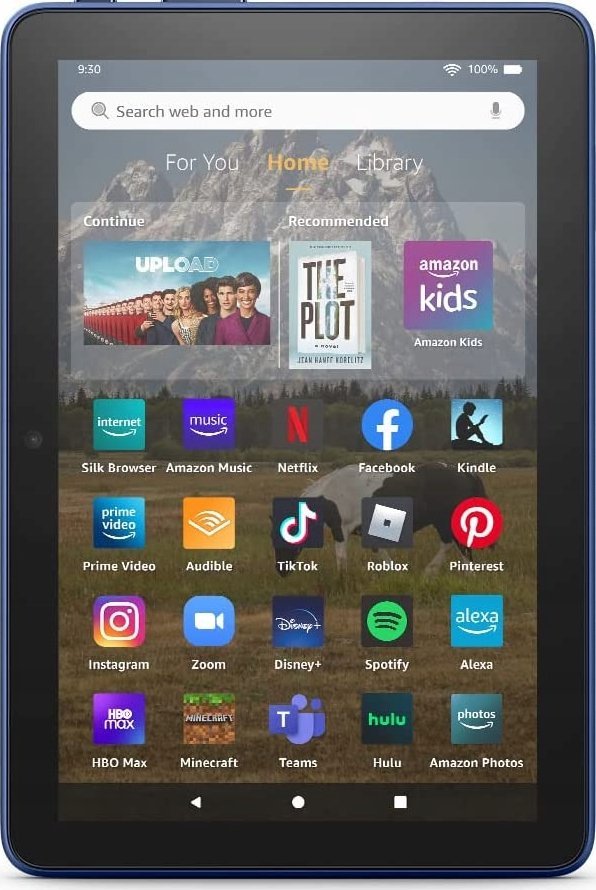 фото Планшет Amazon Fire HD 8 32 GB Blue (B09BGGT53P)