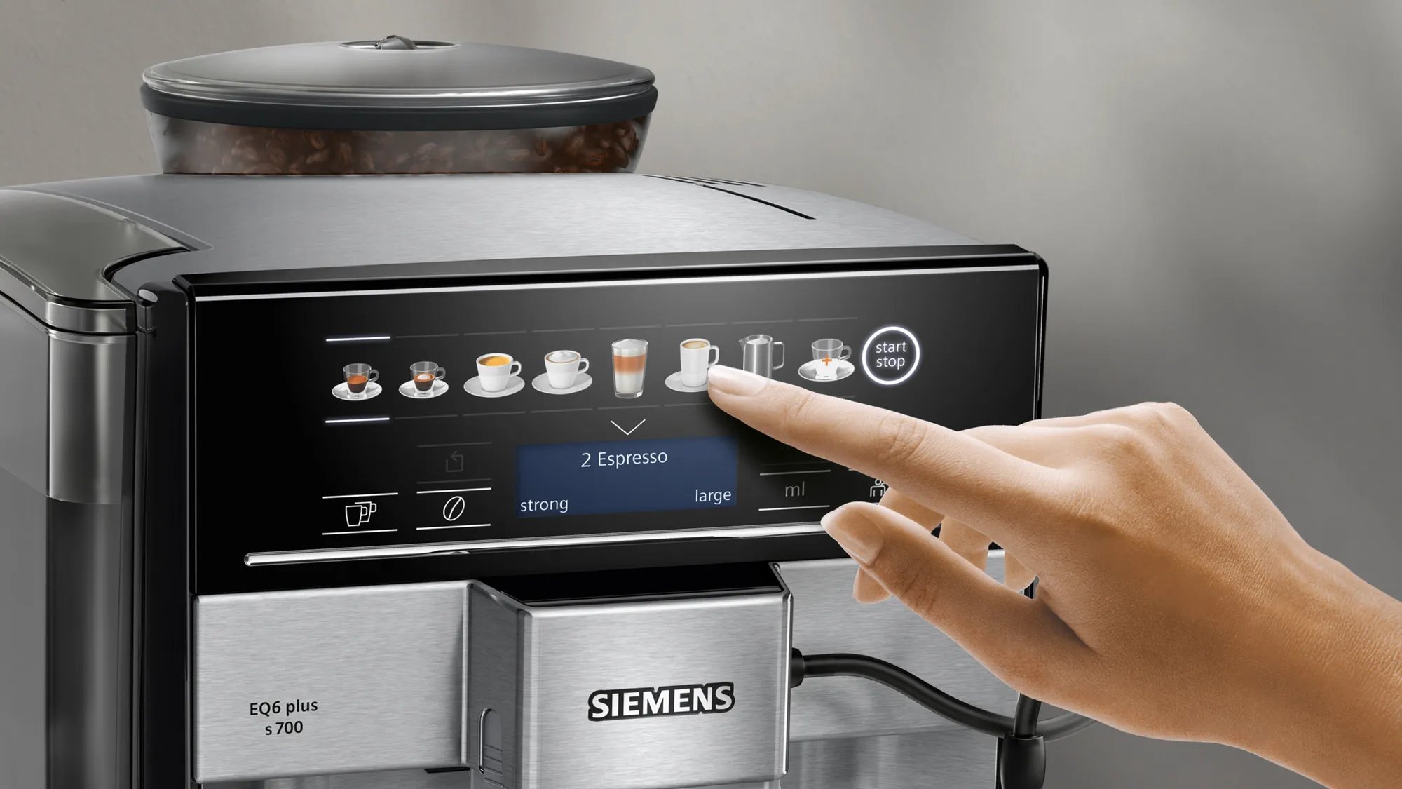 фото Кавомашина автоматична Siemens EQ.6 Plus S700 TE657313RW