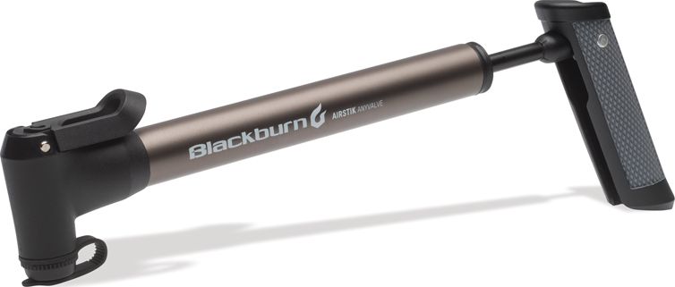 Blackburn Pompka ręczna BLACKBURN AIRSTIK ANYVALVE HV 160psi 2 strony pompowania grafitowa - BBN-7080554