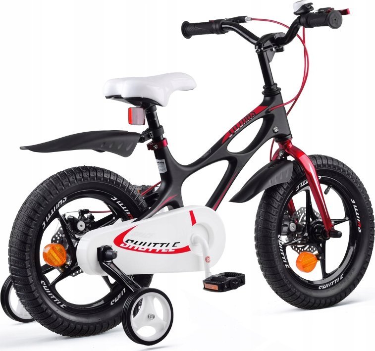 фото Дитячий двоколісний велосипед Royalbaby Space Shuttle 14 White/Black (RB14-22)