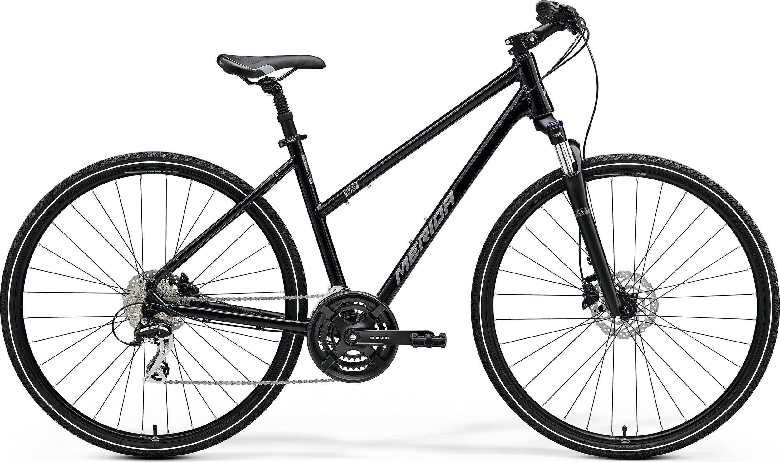 фото Велосипед гібрид Merida Crossway Lady 20 22/23 S Black