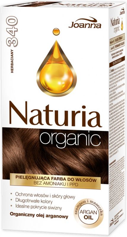 Joanna Naturia Organic Farba nr 340 Herbaciany