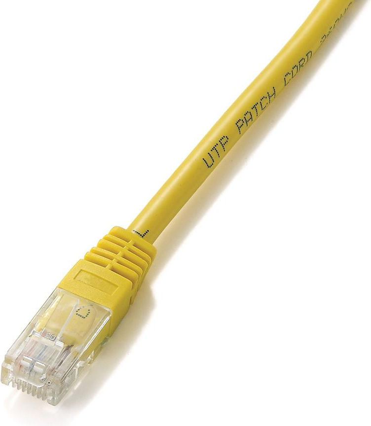 Equip ECO, RJ-45/RJ-45, kat.5e, U/UTP, żółty, 10m (825466)
