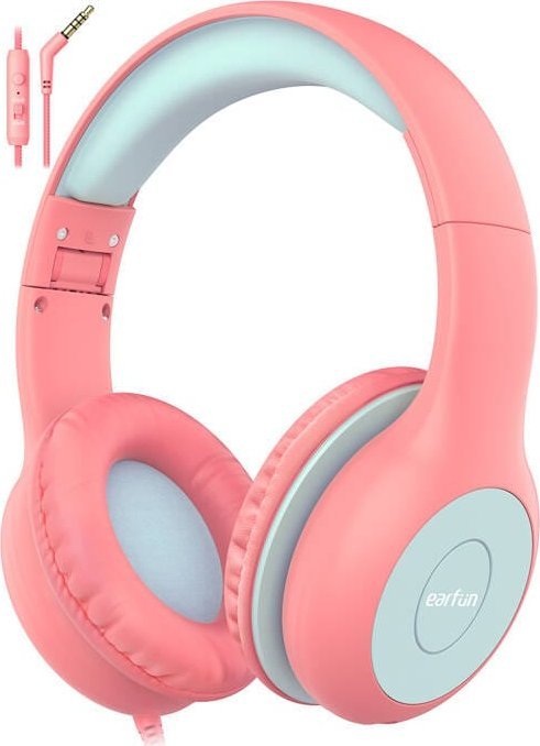 фото Навушники без мікрофону EarFun Kids K1 Purple/Pink