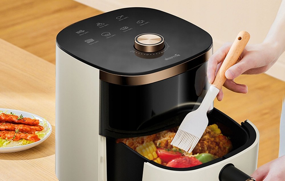 фото Мультипіч (аерофритюрниця) Deerma DEM-KZ30W