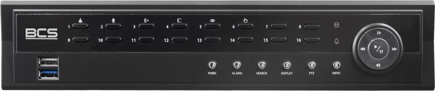 фото Мережевий відеореєстратор (NVR) BCS BCS-U-NVR1602-A-4K-8P(6TB)