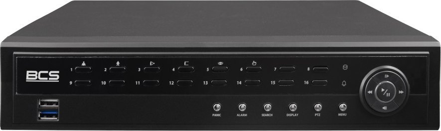 фото Мережевий відеореєстратор (NVR) BCS BCS-U-NVR1602-A-4K-8P(6TB)