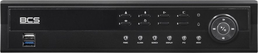 фото Мережевий відеореєстратор (NVR) BCS BCS-U-NVR0802-A-4K-8P(6TB)