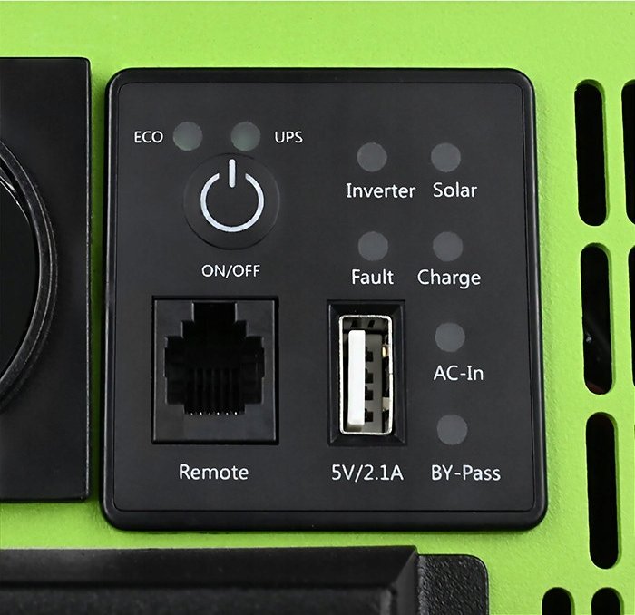 фото Інвертор Qoltec Monolith 1000W/2000W (51913)