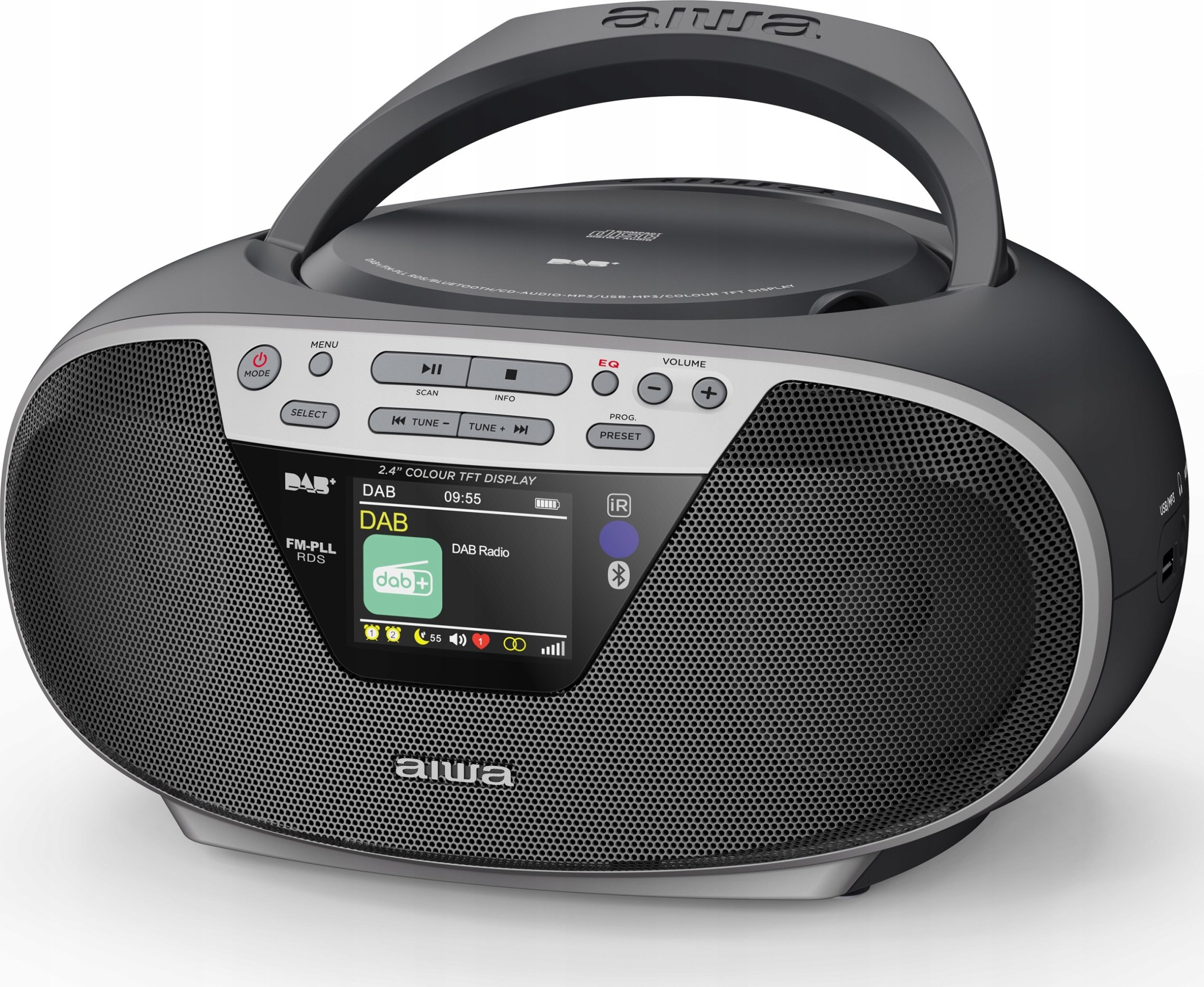 фото Радіоприймач Aiwa BBTU-500DAB/SL