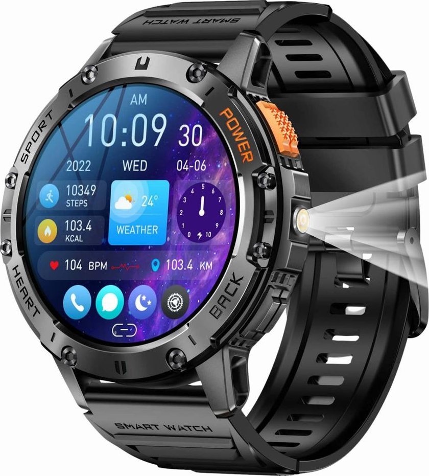 фото Смарт-годинник Gravity GT22-1 Black