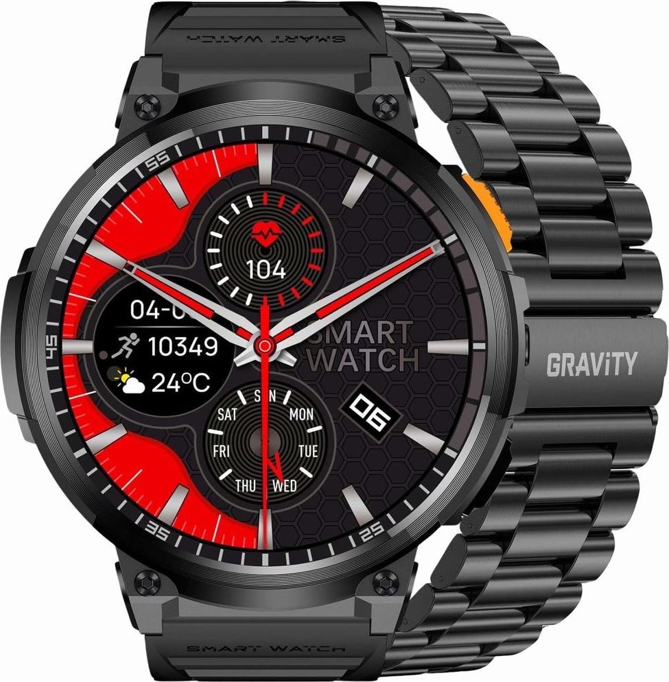 фото Смарт-годинник Gravity GT23-1 Black