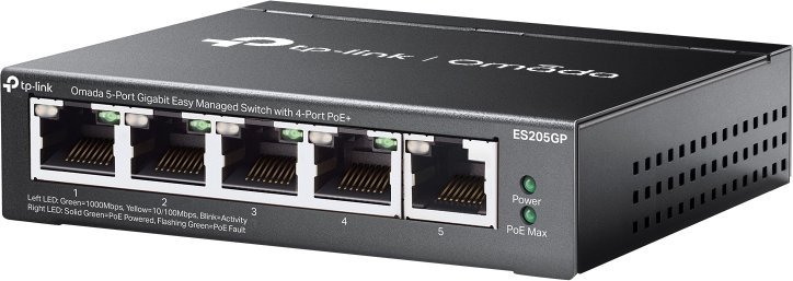 фото Комутатор керований TP-Link Omada ES205GP