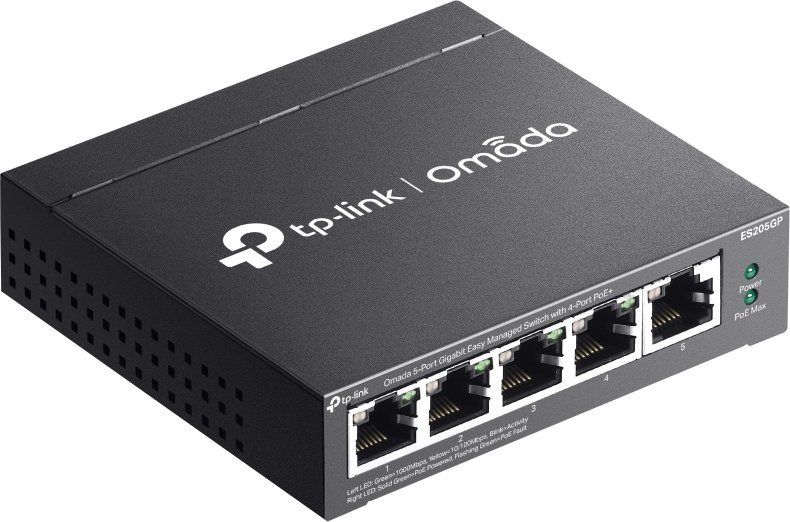 фото Комутатор керований TP-Link Omada ES205GP