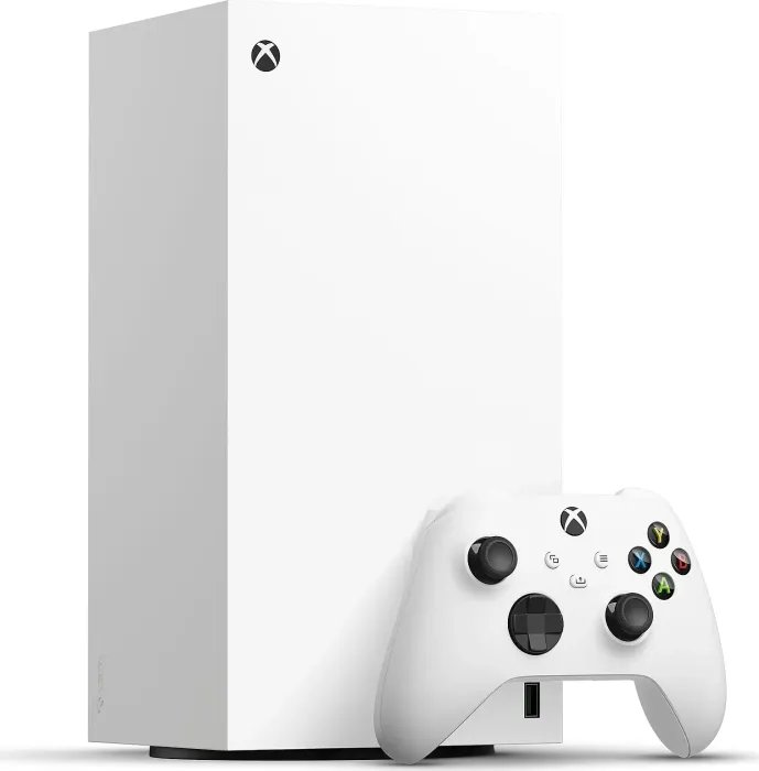 фото Стаціонарна ігрова приставка Microsoft Xbox Series X 1 TB All-Digital Robot White (196388363803)