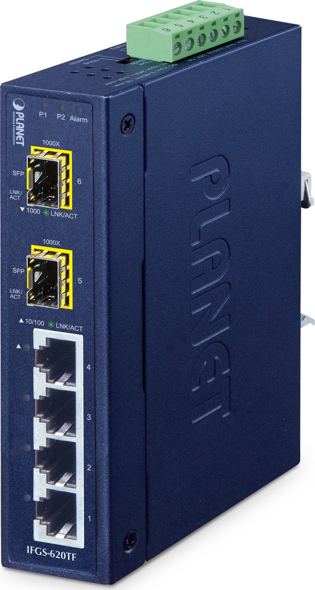 фото Комутатор керований Planet IFGS-620TF