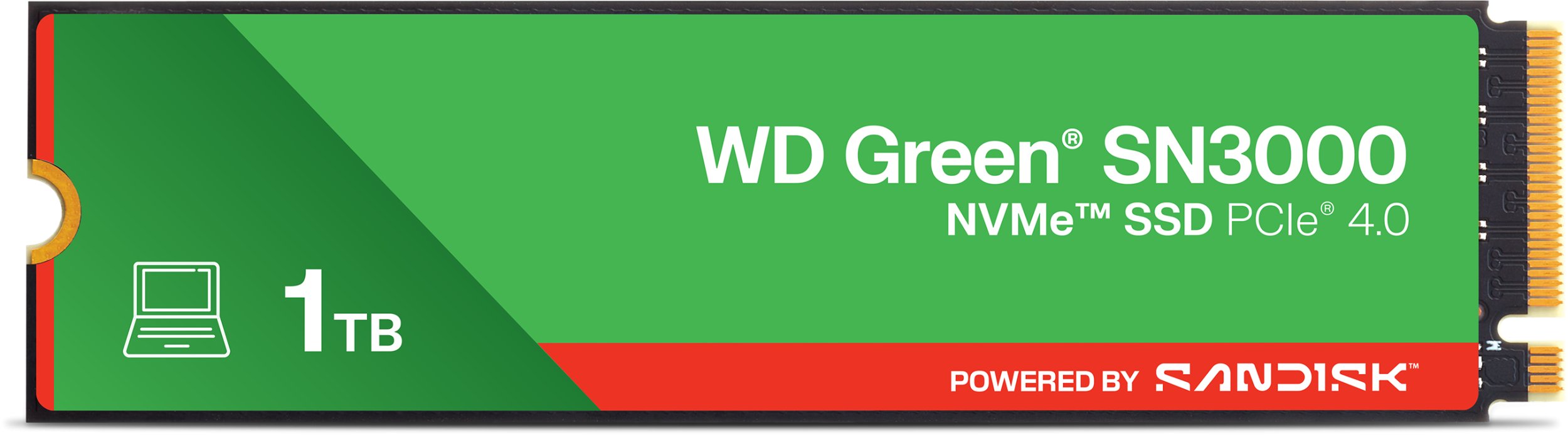 SanDisk Green SN3000 1TB M.2 2280 PCI-E x4 Gen4 NVMe