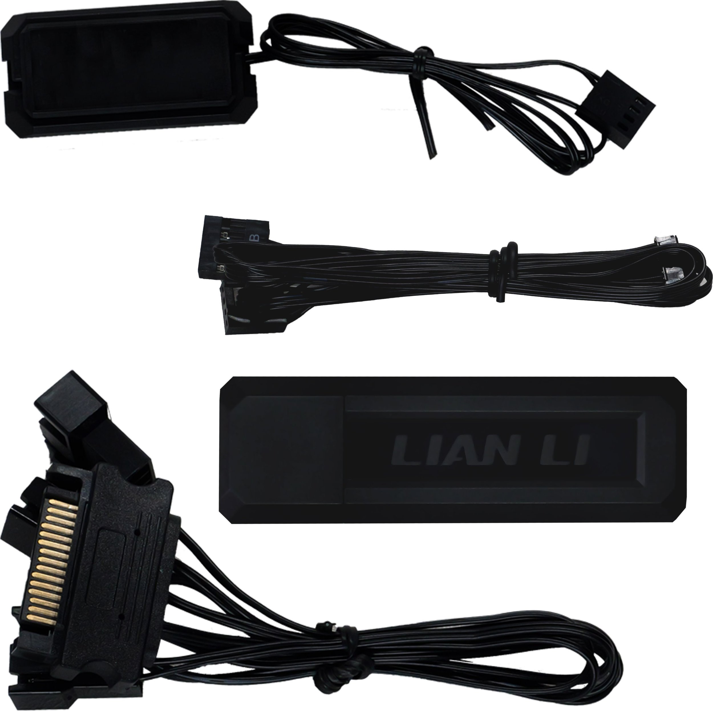 фото Вентилятор Lian Li Uni Fan TL120 Reverse Wireless 3-pack Black (12RTL1W3B)