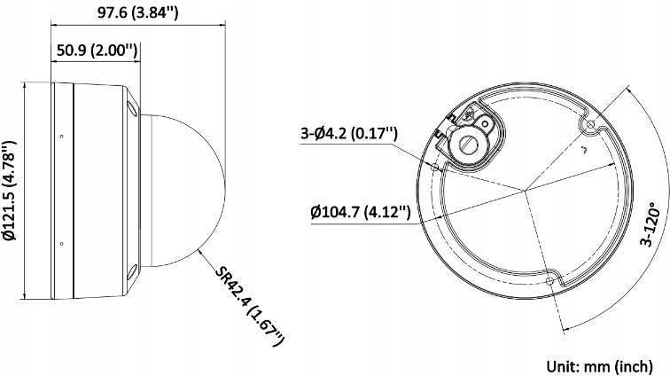фото IP-камера відеоспостереження Hikvision DS-2CD1183G2-LIUF (2.8mm)