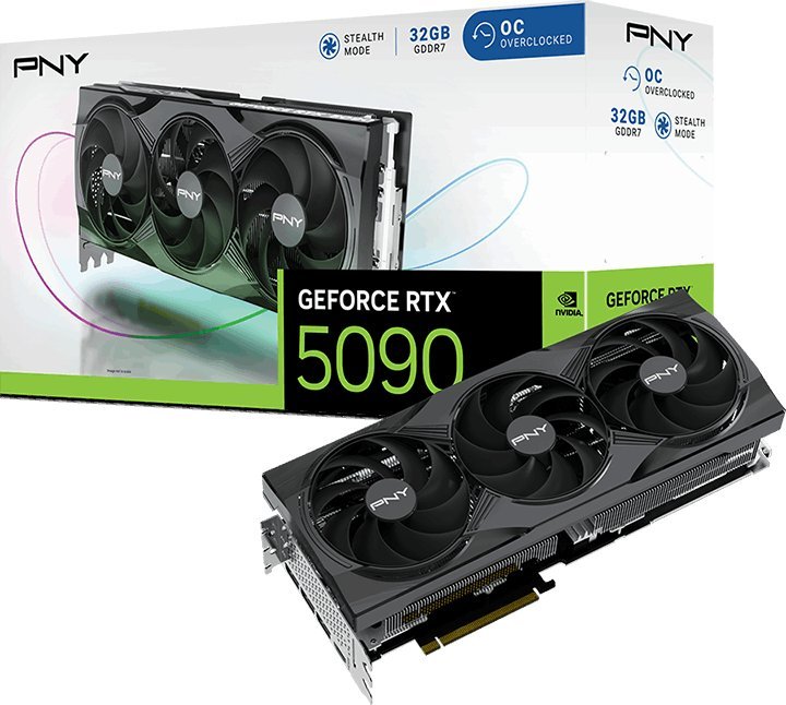 Karta graficzna PNY GeForce RTX 5090 Overclocked