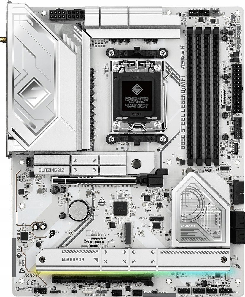 фото Материнская плата ASRock B850 Steel Legend WiFi