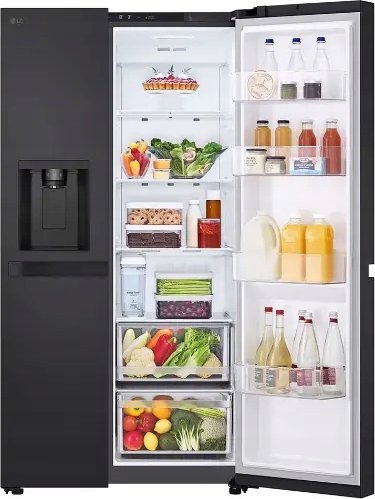 фото Холодильник с морозильной камерой LG GSLC41EPPE