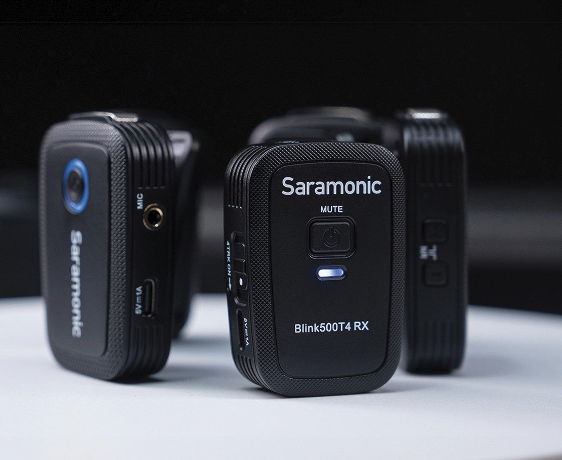 фото Мікрофонна радіосистема для фотокамери, для смартфона Saramonic Blink 500 T4 3