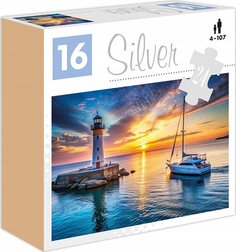 Alexander Silver Puzzle Latarnia morska 24 elementy