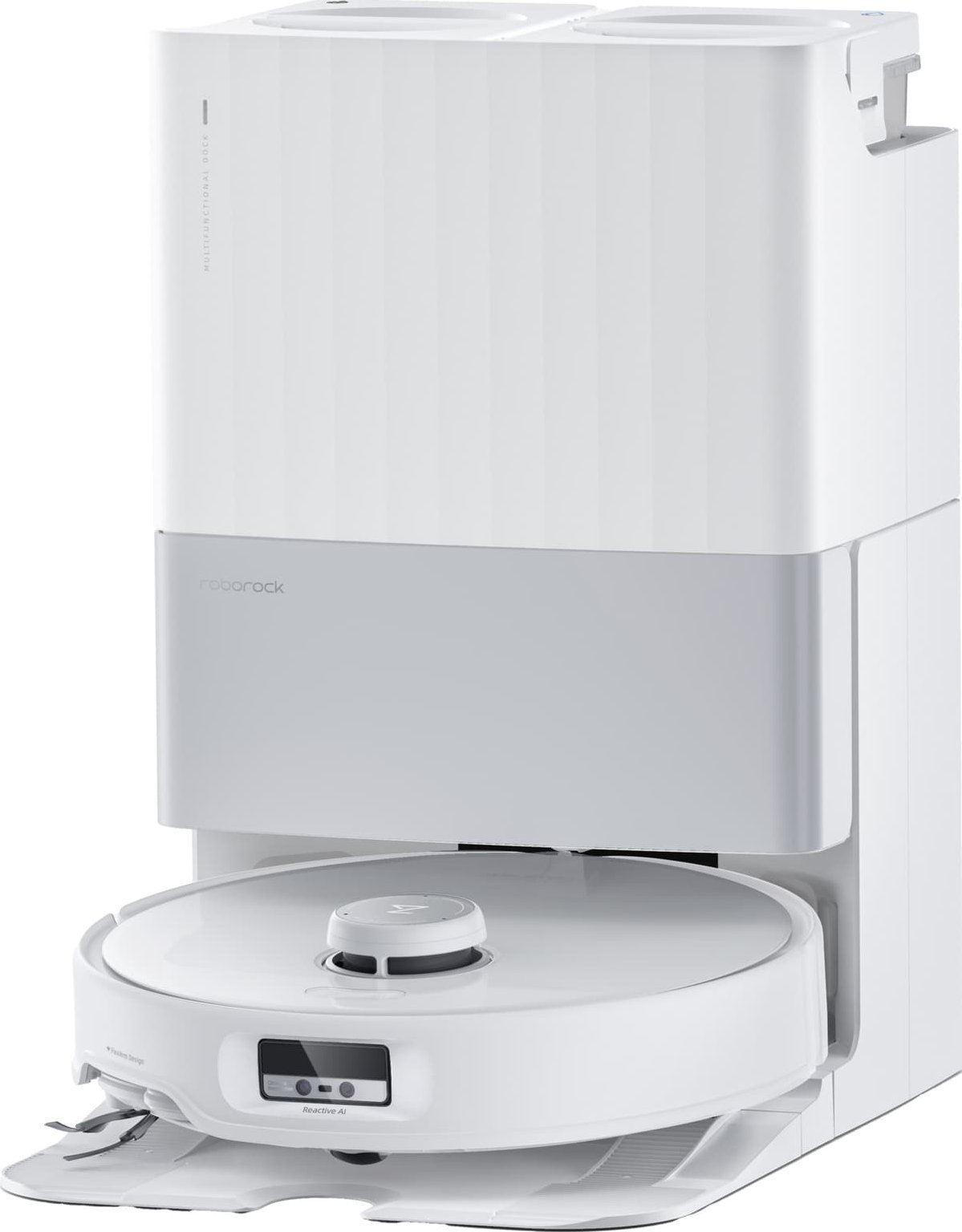 фото Робот-пилосос з вологим прибиранням RoboRock Qrevo Edge White
