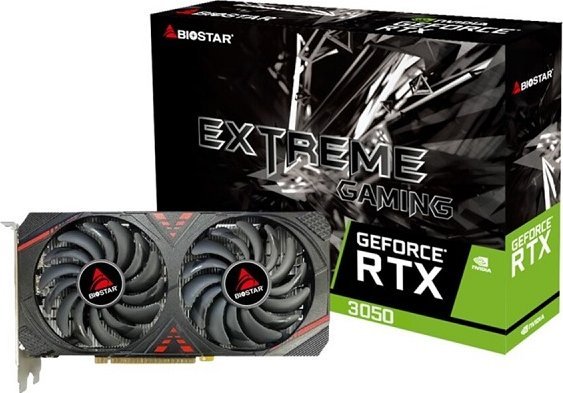 фото Видеокарта Biostar GeForce RTX 3050 6GB (RTX3050-6GB)