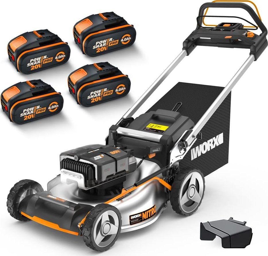 фото Газонокосарка акумуляторна Worx WG761E 2