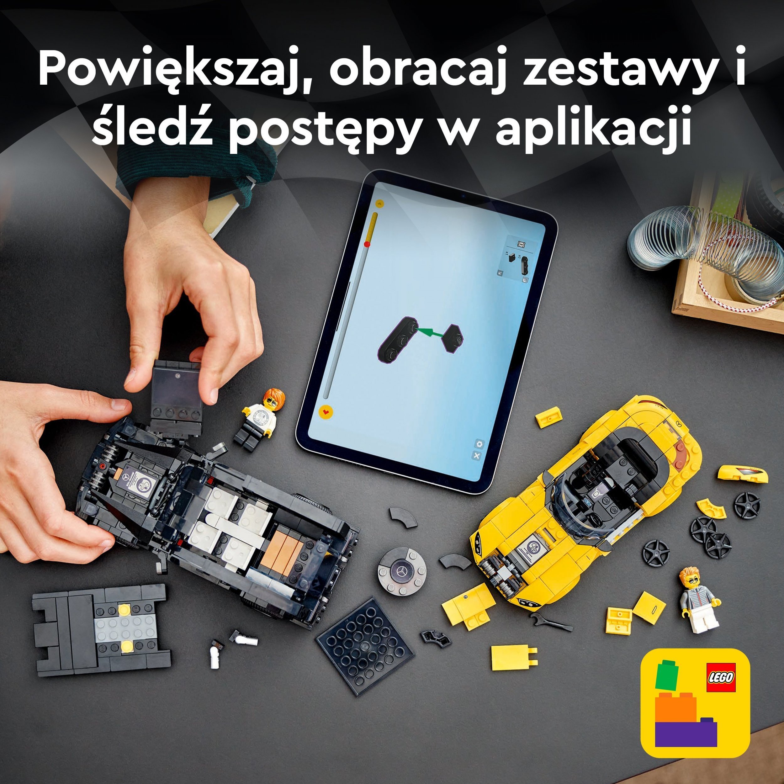 фото Блочный конструктор LEGO Speed Champions Mercedes-AMG G 63 и Mercedes-AMG SL 63 (76924)