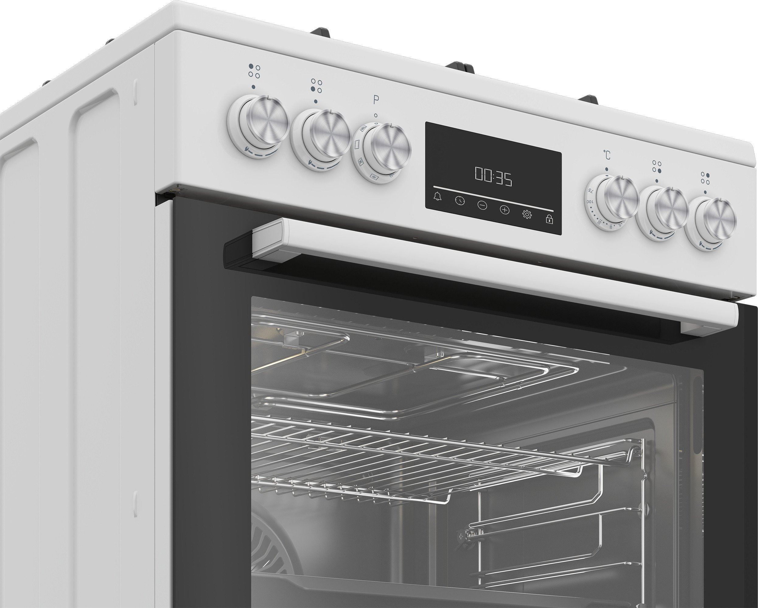 фото Комбінована плита Beko FBM62330GWDTN