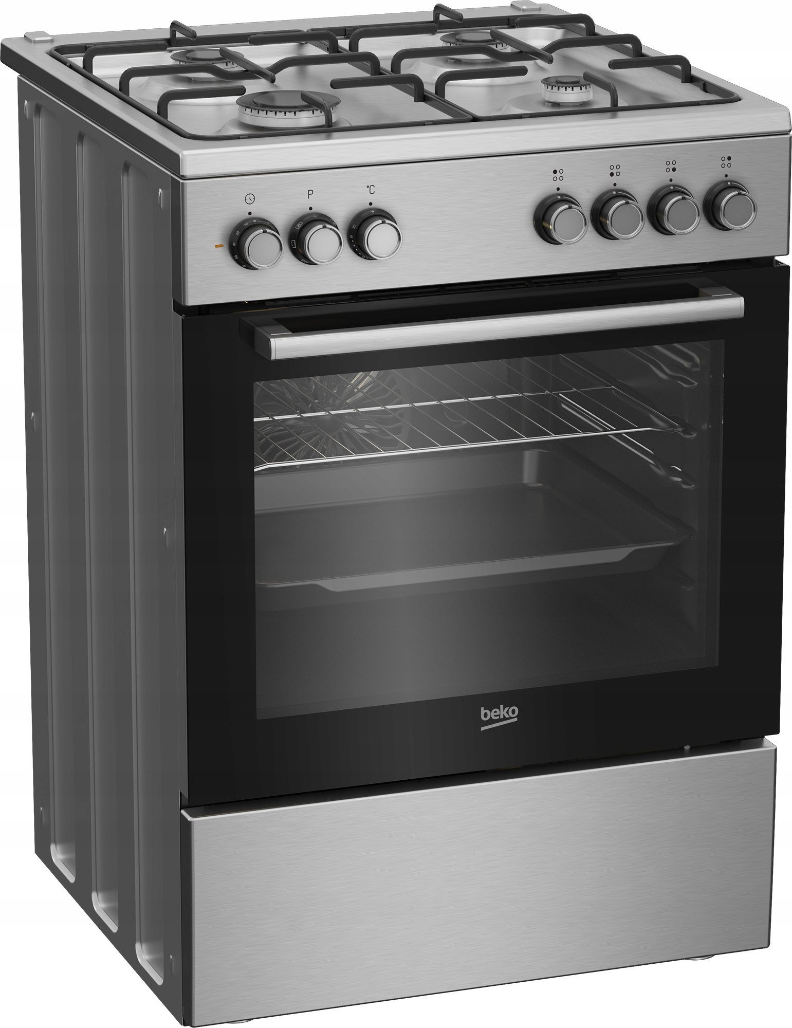 фото Комбінована плита Beko FBE62130GXDN