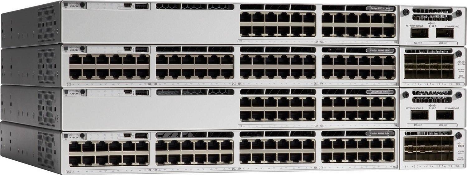 фото Управляемый коммутатор Cisco Catalyst 9300 (C9300-48P-A)