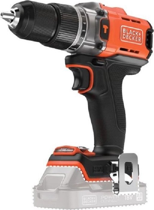 фото Дрель‑удар аккумуляторная Black+Decker BCD383XN — универсальный инструмент для дома и мастерской