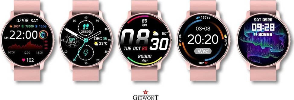 фото Смарт-годинник Giewont GW120-1 Pink
