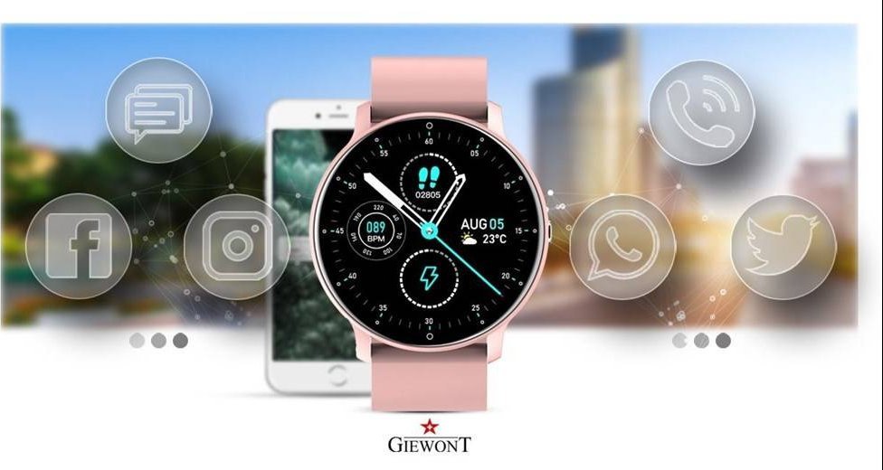 фото Смарт-годинник Giewont GW120-1 Pink