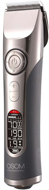 фото Машинка для стрижки Osom Professional Prime Gray (OSOMP01GR)