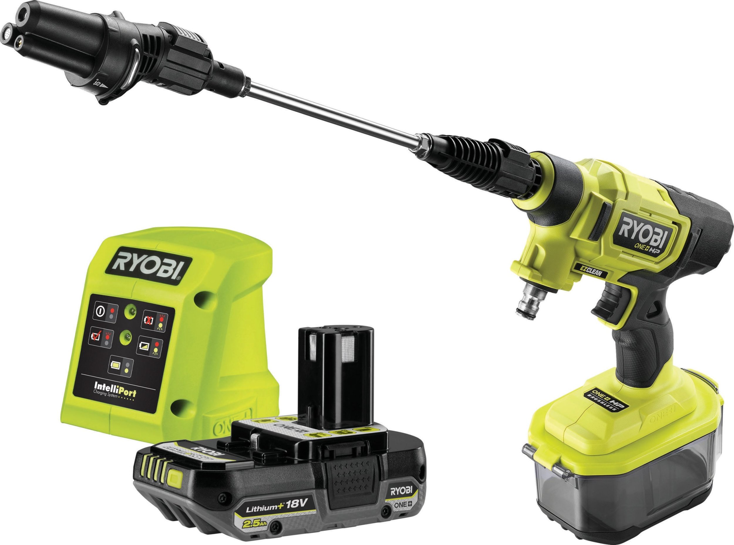 фото Мінімийка високого тиску Ryobi ONE+ HP RY18PWX41A-125