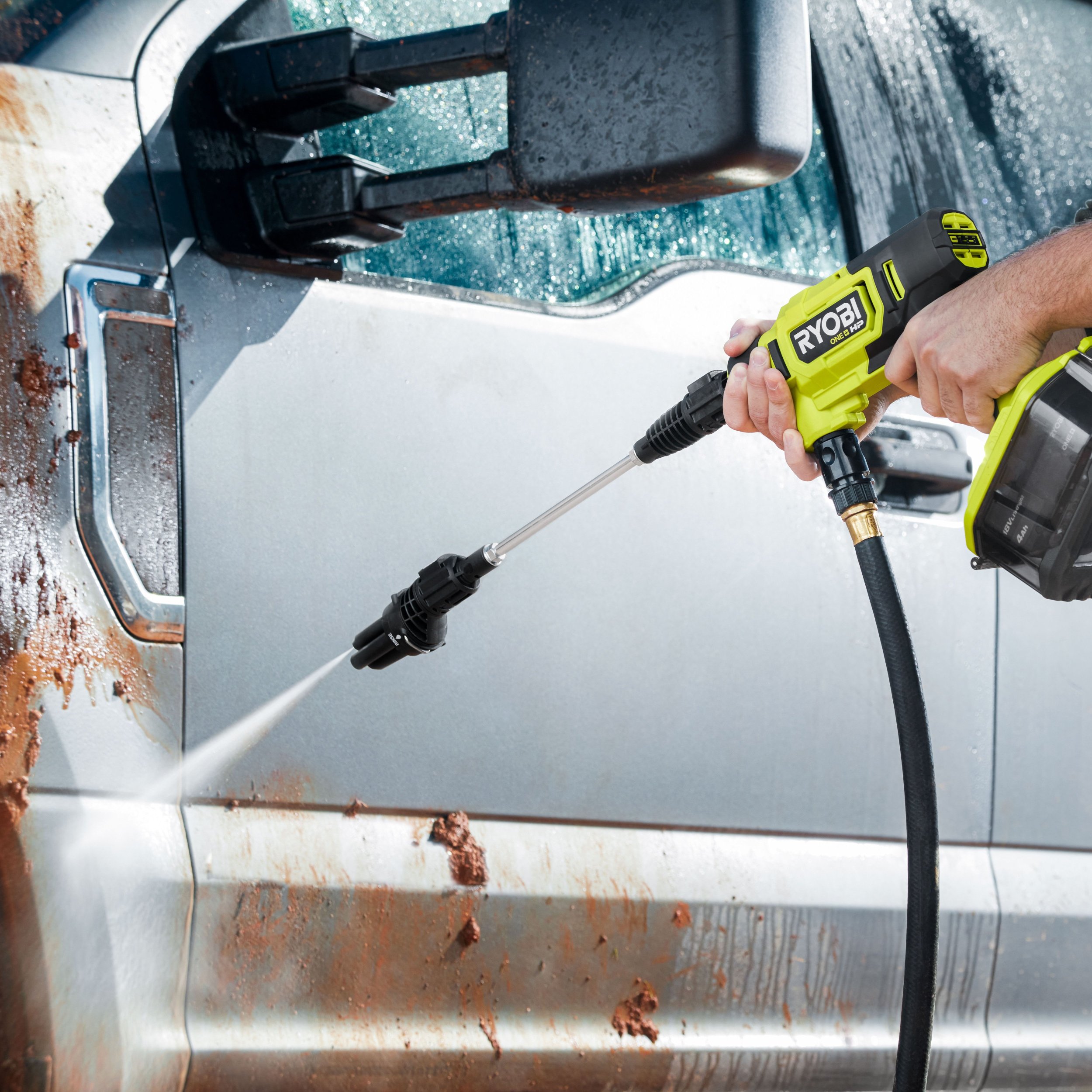 фото Мінімийка високого тиску Ryobi ONE+ HP RY18PWX41A-125